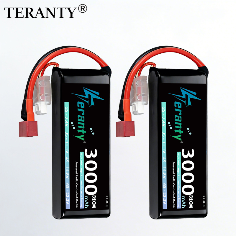 Rc Hobby Vehicles - TERANTY 2S 3000mAh Lipo Batterij 7.4V