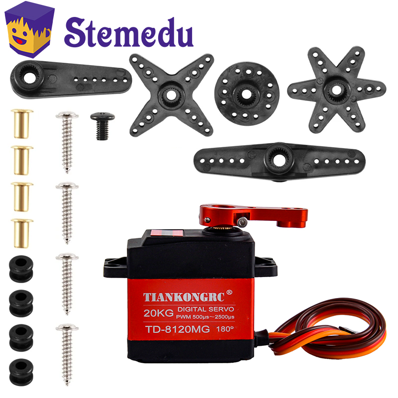Servo Metal Gear - TD-8120MG Waterdichte Metalen Versnelling Digitale Servo