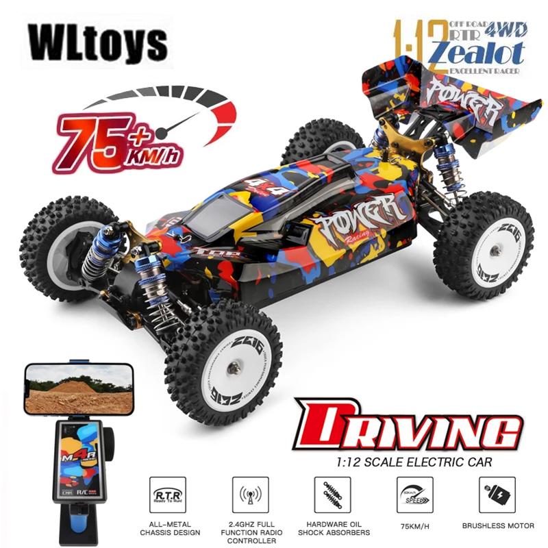 Rc Hobby Grade Cars - Wltoys 124017 124007 75 Km/h Rtr