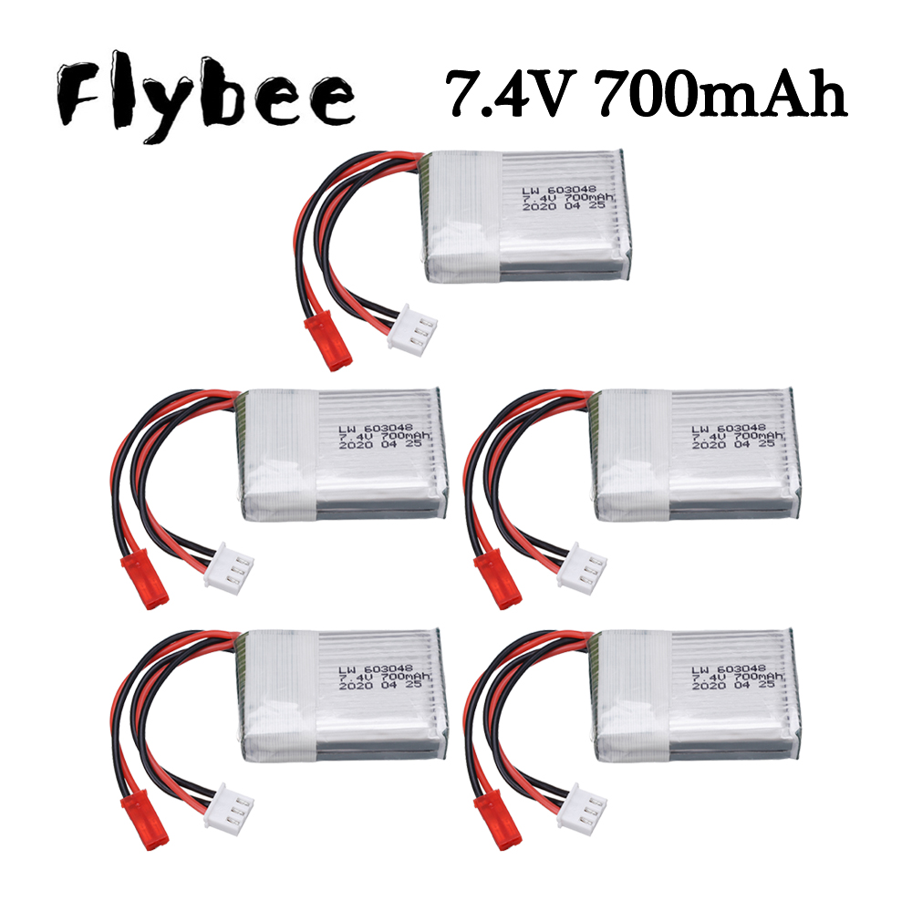 Rc And Hobby - 7.4V 700mAh 25c Lipo Batterij Voor