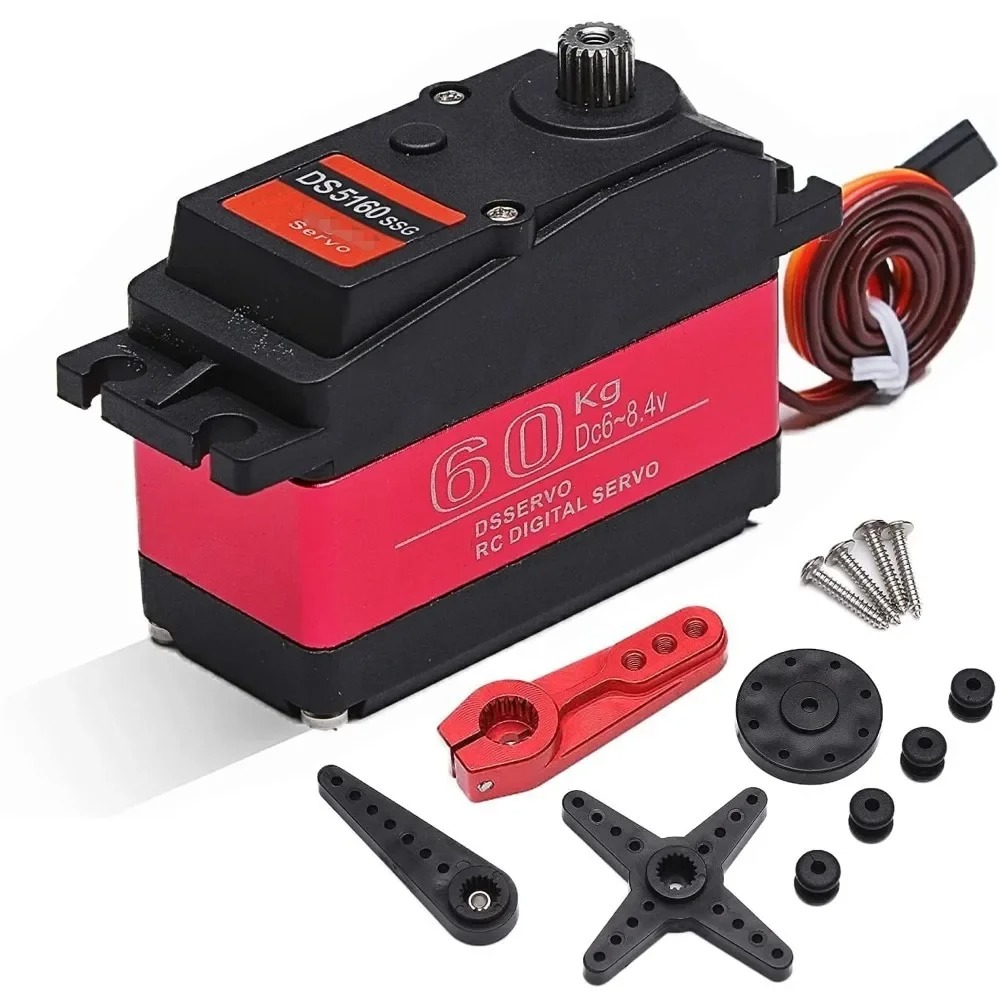 Servo Metal Gear - 1/2/4/6/10Pcs Ds5160 60Kg Digitale Servo 8.4V
