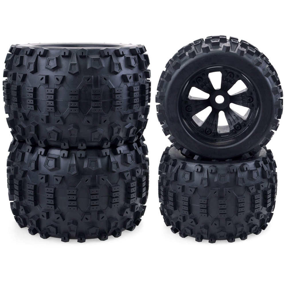 Rc Truck Monster - 4 STUKS 1/8 Wielen Banden 170mm