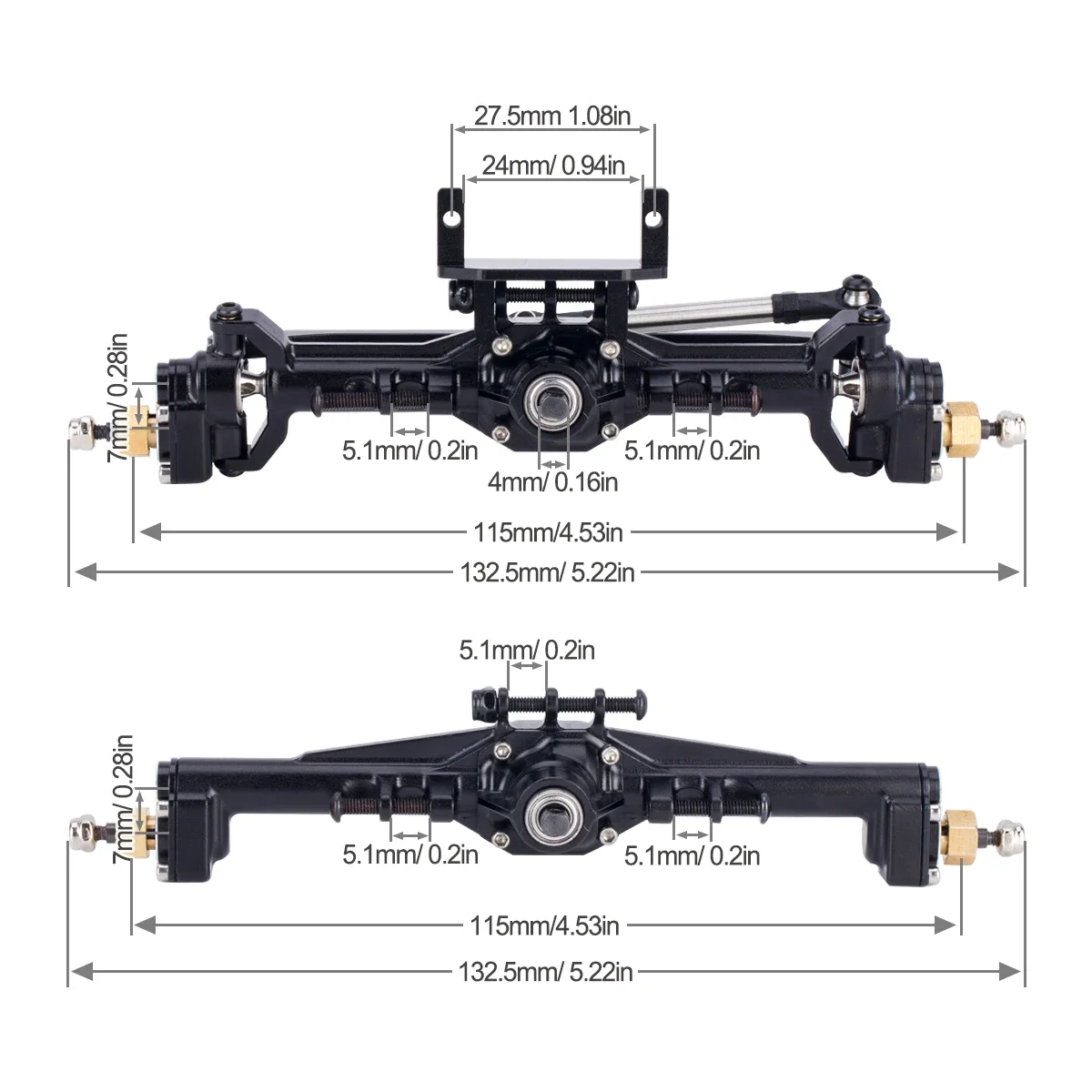 Aluminium CNC Portaal Assen +  - Rc Hobby Crawler recensie en prijs