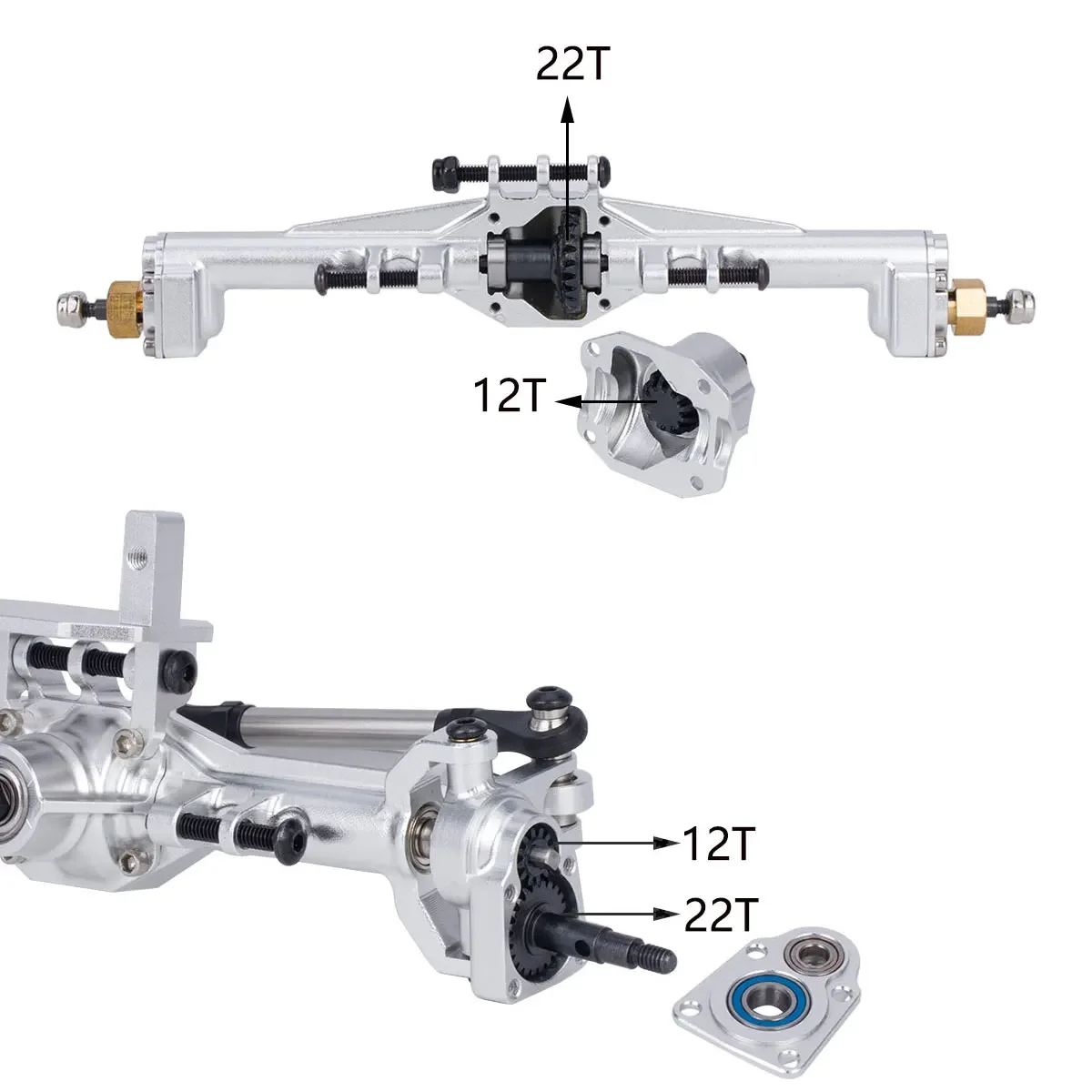 Aluminium CNC Portaal Assen +  - Rc Hobby Crawler recensie en prijs