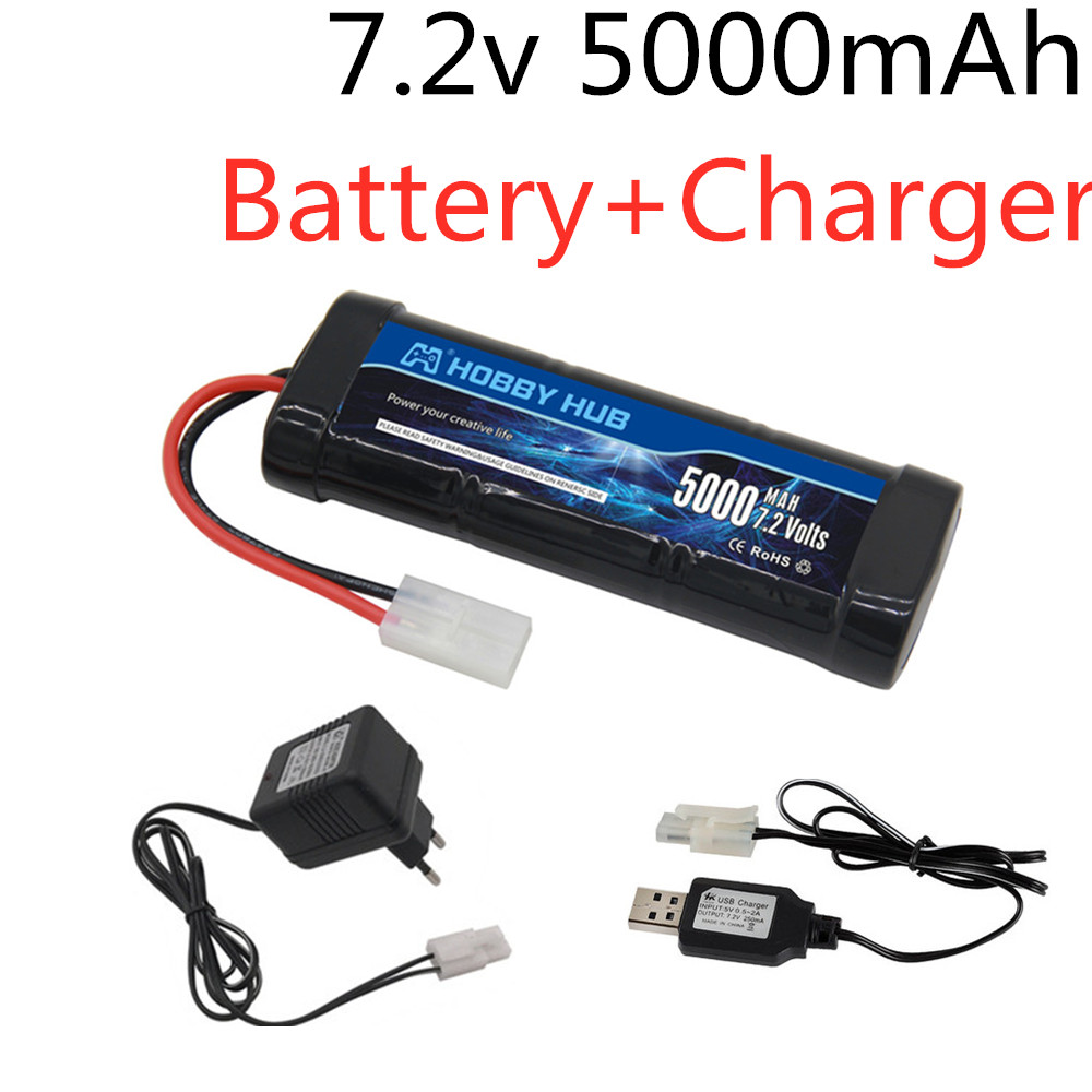 7.2V 5000mAh Ni-Mh-batterij me - Rc And Hobby recensie en prijs