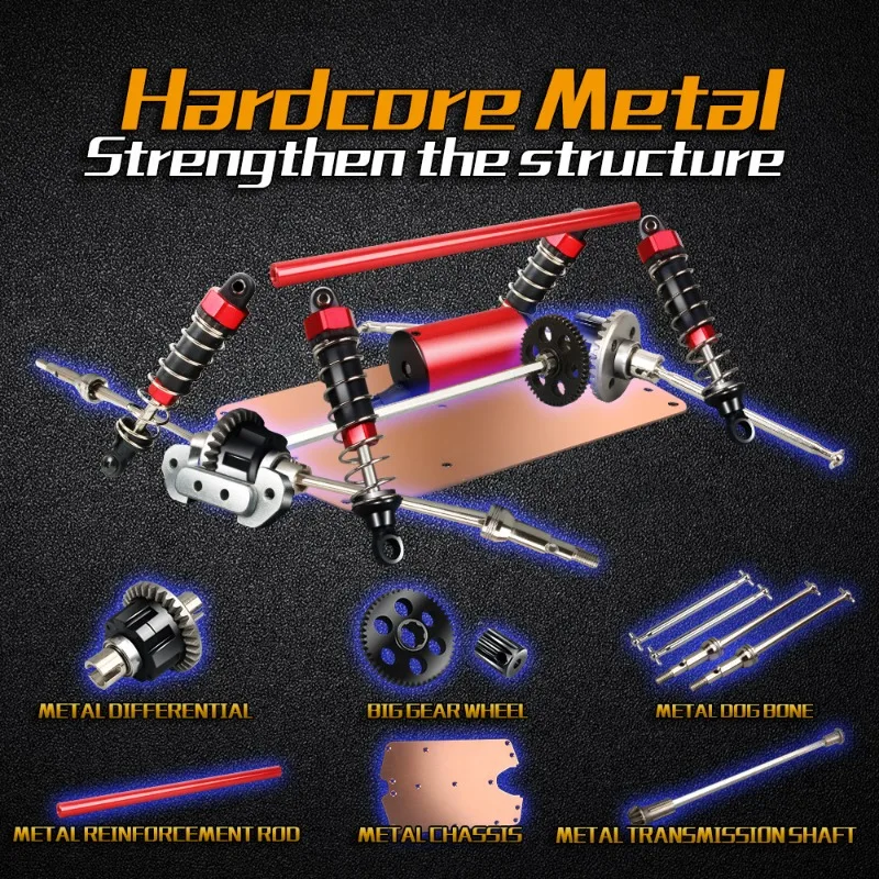 100 km/u hoge snelheid 4WD RC  - Rc Hobby Grade Cars recensie en prijs