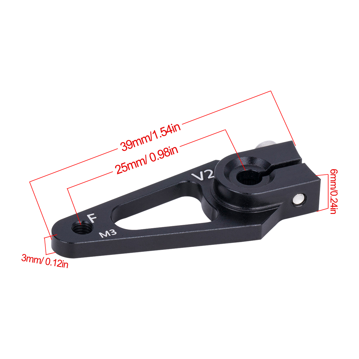 7075 Aluminium 25T Servo Horn  - Rc Hobby Zone recensie en prijs
