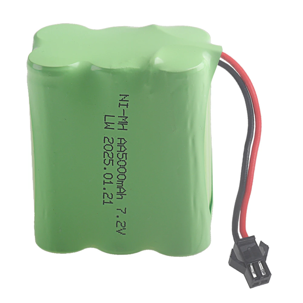 (SM-2P-stekker) 7,2 V 5000 mah - Rc Hobby Vehicles recensie en prijs
