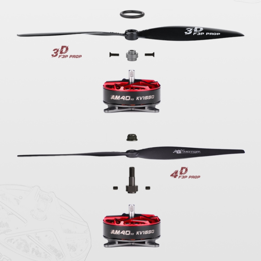 T-Hobby AM40 V2 3D/4D 2-3S Kra - Rc And Hobby recensie en prijs