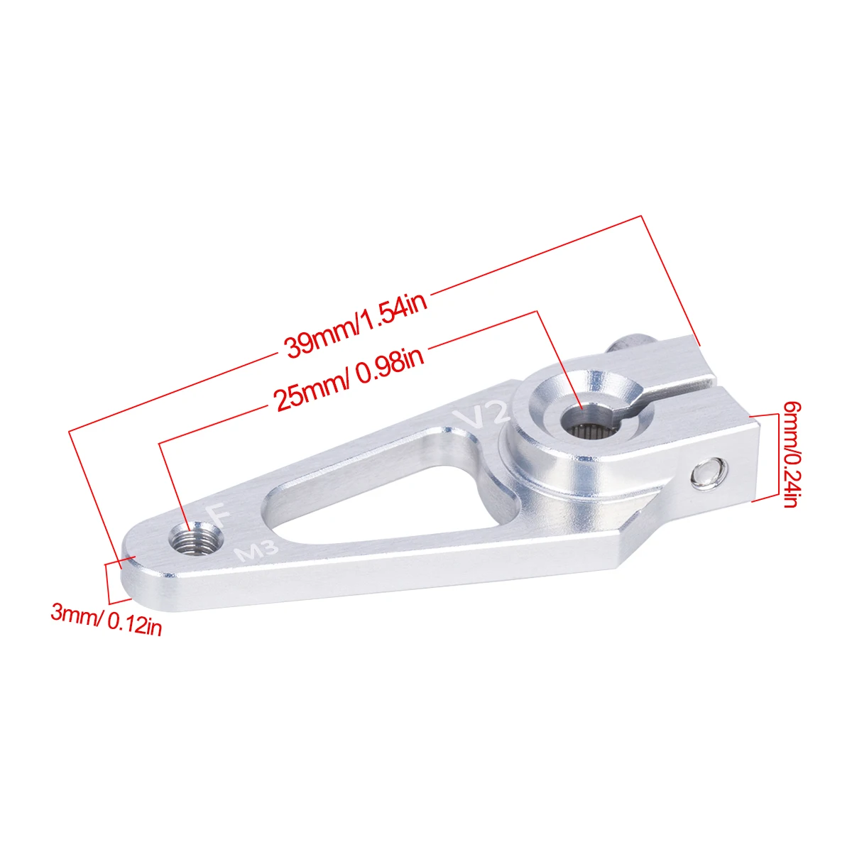39mm M3 7075 Aluminium 25T Ser - Rc Hobby Zone recensie en prijs