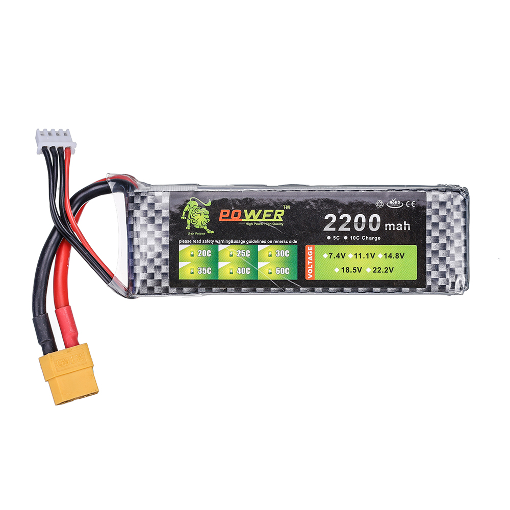 3S 11.1V 2200mAh 35C Lipo-batt - Rc Hobby Vehicles recensie en prijs