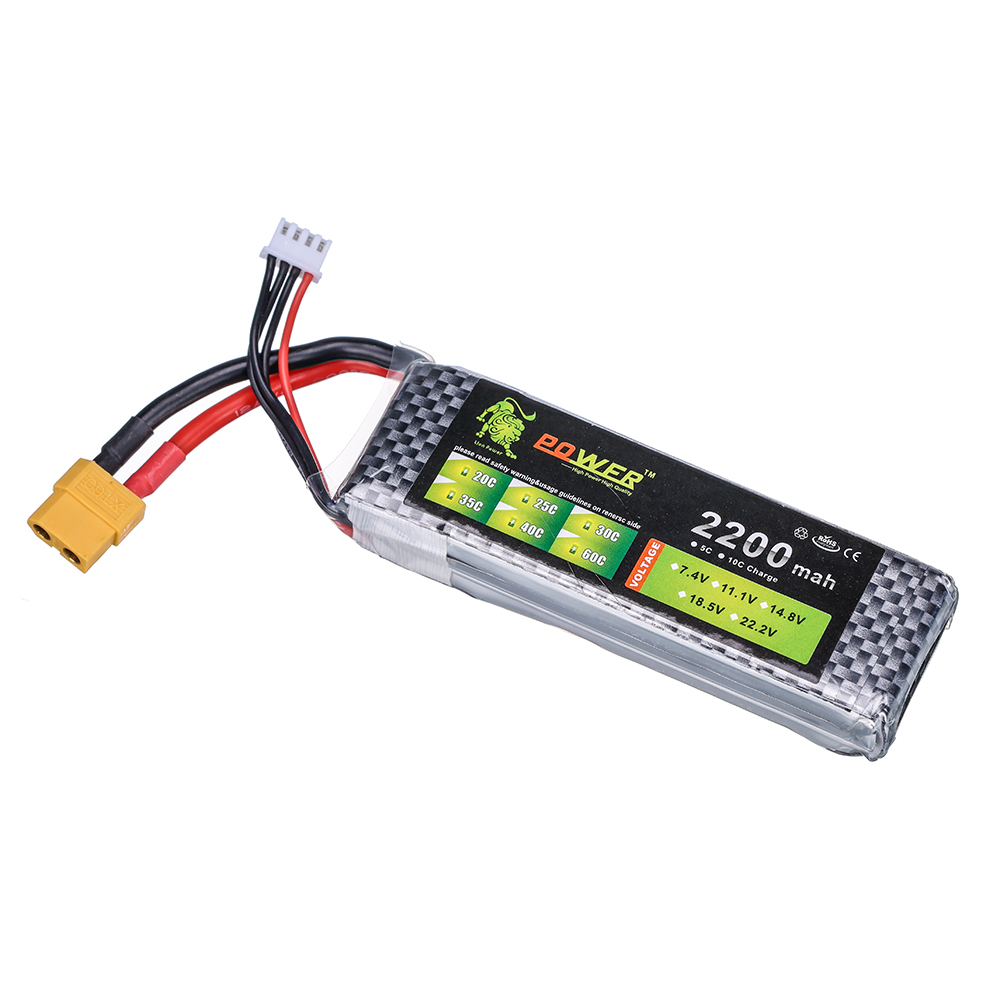 3S 11.1V 2200mAh 35C Lipo-batt - Rc Hobby Vehicles recensie en prijs