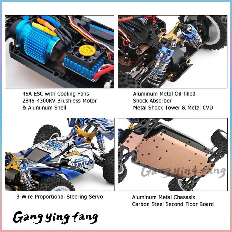 1/12 124017 Wltoys-V8 2.4G Rac - Rc Hobby Grade Cars recensie en prijs
